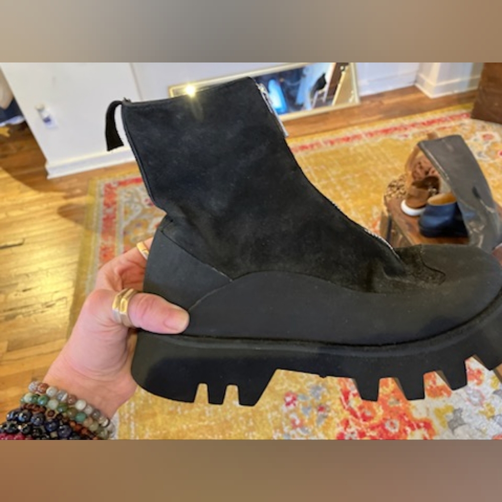 Nib $1575 Sz 37.5 Guidi boots